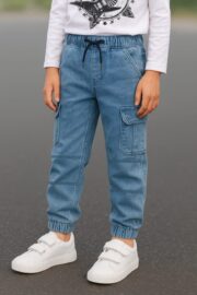 بنطلون_جينز_كارجو للاطفال