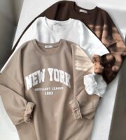 سويت شيرت نيويورك كاجوال بطباعة عصرية - Image 7