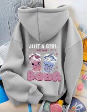 هودي شتوي بطباعة عصرية - Image 6