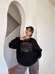 NYCسويت شيرت "L-Pattern" ميلتون فري سايز - Image 4