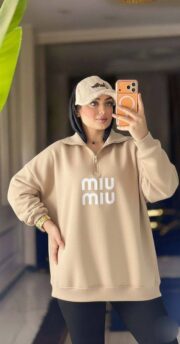 MIU سويت شيرت "L-Pattern" ميلتون فري سايز - Image 4