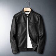 جاكت جلد أنيق - Image 3