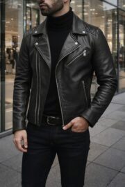 جاكت جلد سكاي - Image 4