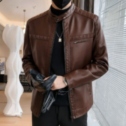 جاكت جلد أنيق - Image 6